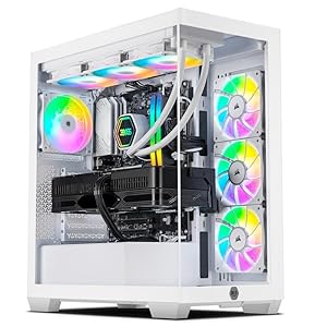 3XS Vindicta Liquid Cooled Gaming PC | RX 9070 XT 16GB | Ryzen 7 9800X3D 8-Core | 32GB RAM | 2TB M.2 SSD | Dynamic RGB Lighting | WiFi | Streaming Ready | Windows 11