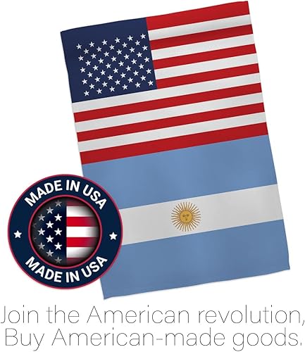 Miniatura 5 de Copa del Mundo Argentina Bandera de la Amistad de Estados Unidos, arte de pared, postes de bandera para exteriores, decoración al aire libre, tapiz