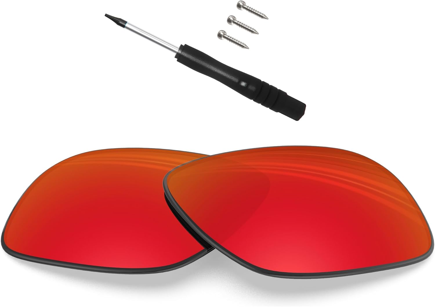 BLAZERBUCK Replacement Lenses & Screws Screwdriver for Oakley TwoFace OO9189/TwoFace Asian Fit OO9256 Sunglass
