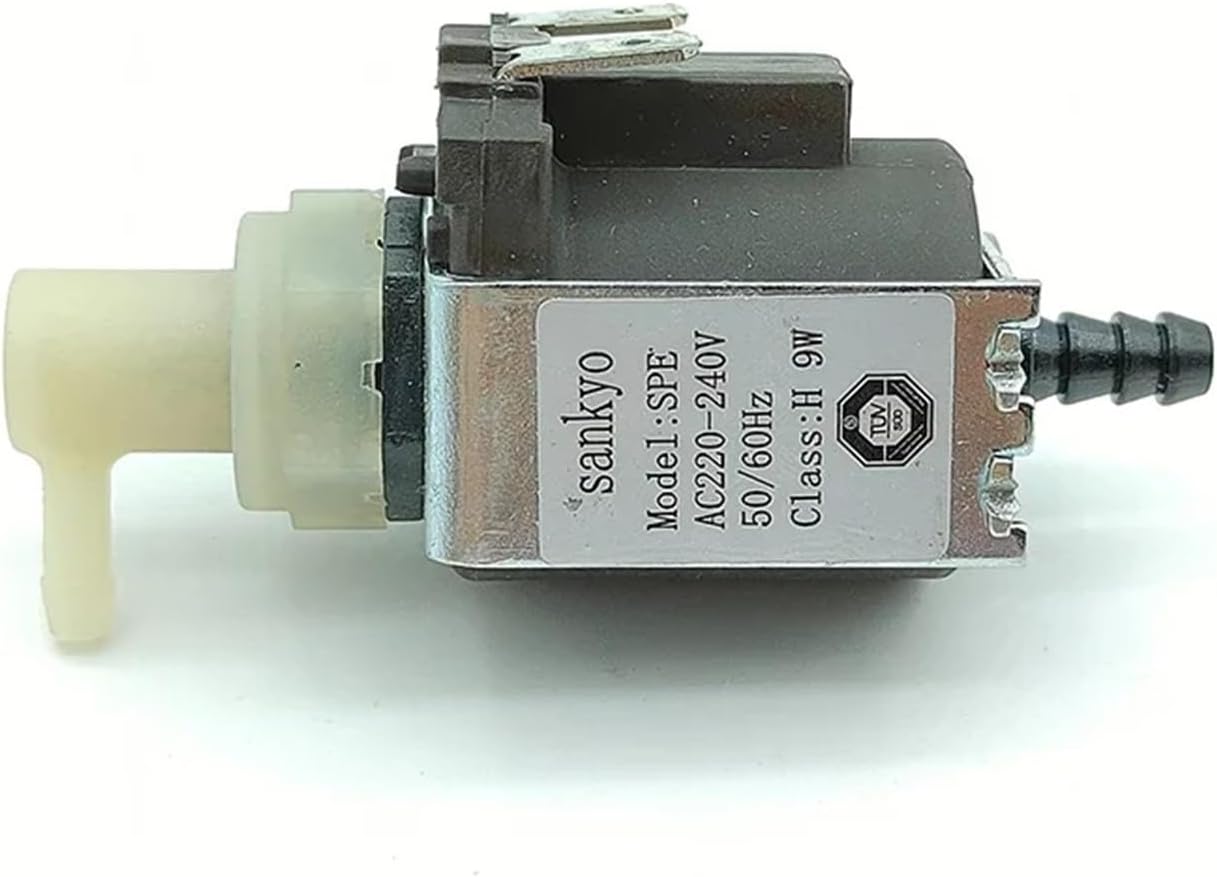 SPE 9W AC 220V-240V Plunger Water Suction Pump, Electromagnetic Pump, Compatible For Handheld Irons Steam Mop Garment Steamer Coffee