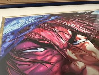 Amazon.co.jp: 複製原画範馬勇次郎 「世界200限定」サイン入り