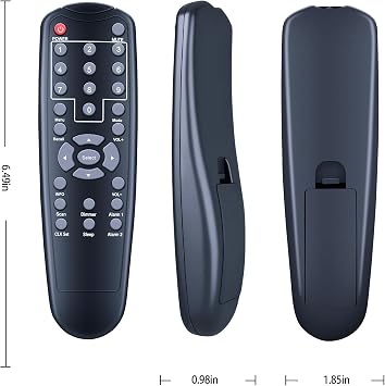 Remote Control Fit for LQIKARL DAB DAB+ FM Digital Radio Remote