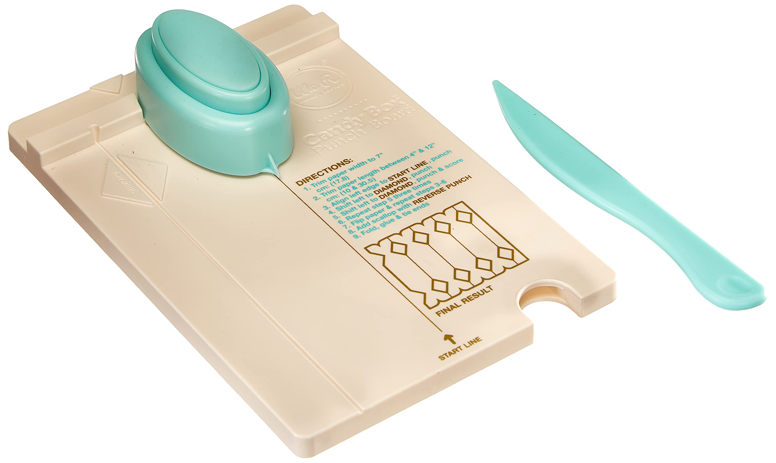 We R Memory KeepersCandy Box Punch Board, 27.2 x 14.7 x 4.5 cm, Blue