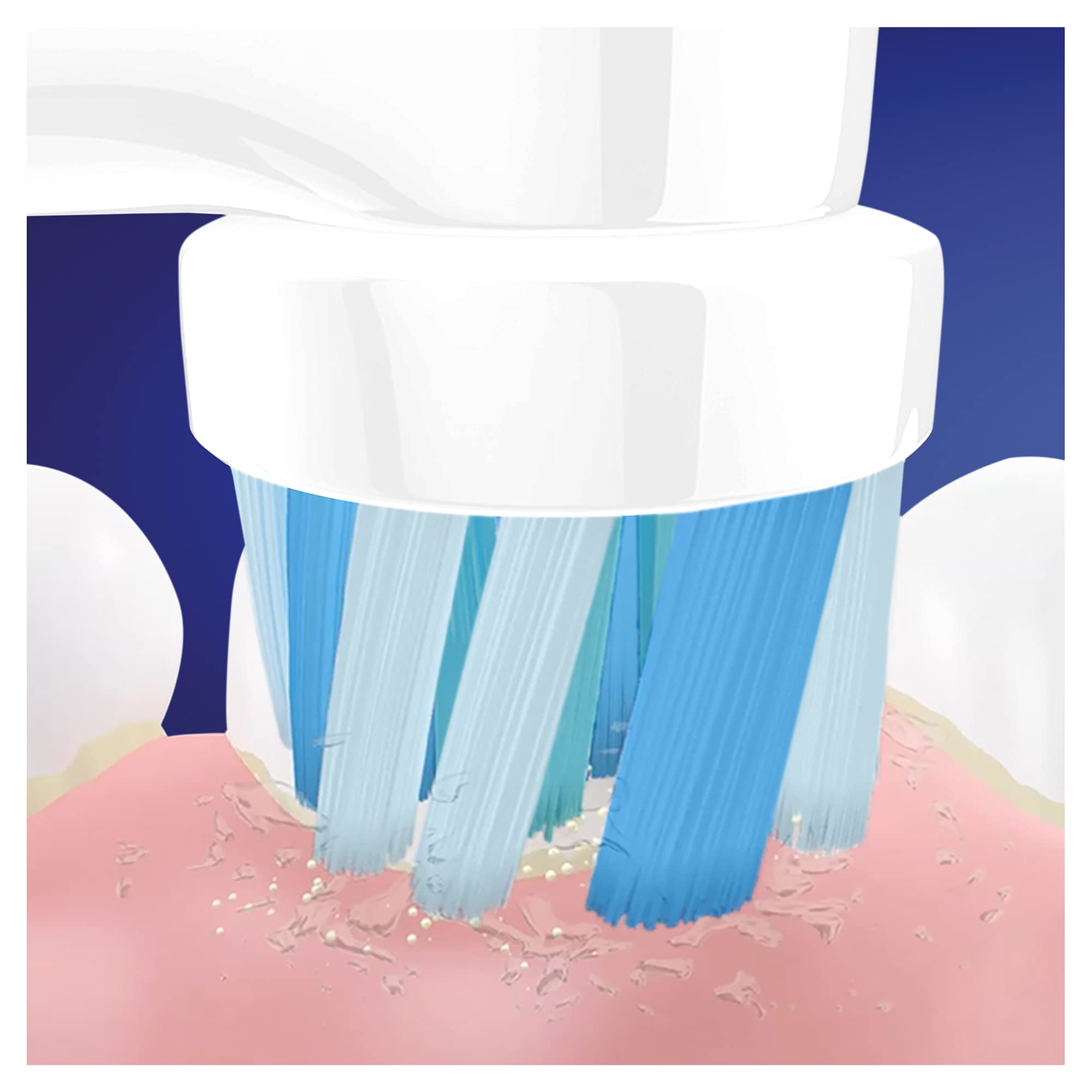 Oral-B Kids wiederaufladbare elektrische Zahnbürste von Braun, 1 Disney Frozen Handle (1 oder 2), ab 3 Jahren, Blau, 1 stück (1er Pack)