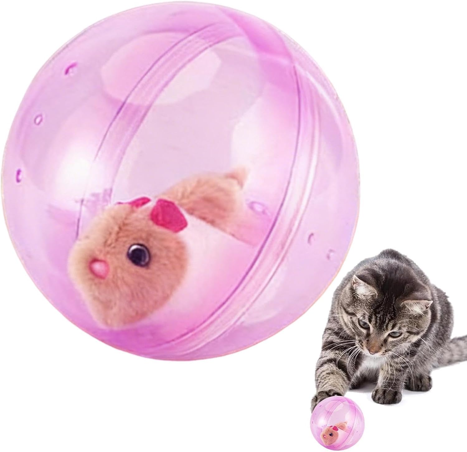 Interactive Plush Toys Auto Rolling Ball Game