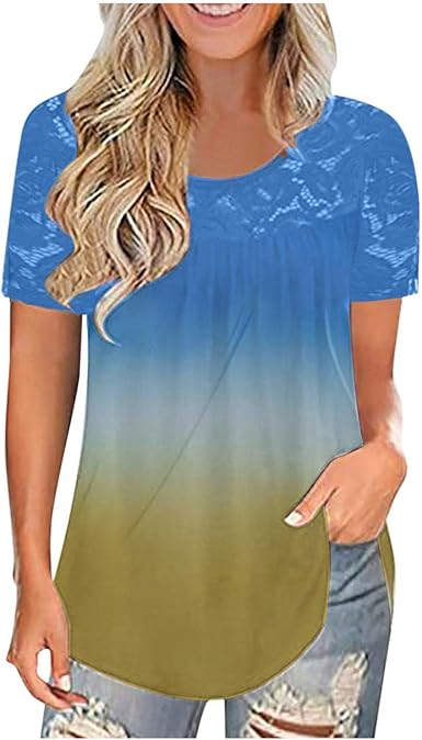 Amazon.com: Tops de verano para mujer, 2021, estilo casual, de manga corta,  con estampado de letras : Ropa, Zapatos y Joyería