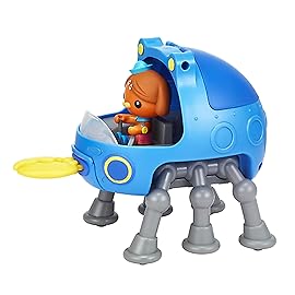 Octonauts Above & Beyond | Deluxe Toy Vehicle & Figure | Dashi & Terra Gup 1 Adventure Pack | Recreate Missions, 3 Inch