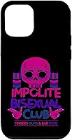 Vista 28 de Impolite Bisexual Club Funny Bi LGBTQ Pride Flag Gift Case for iPhone 17