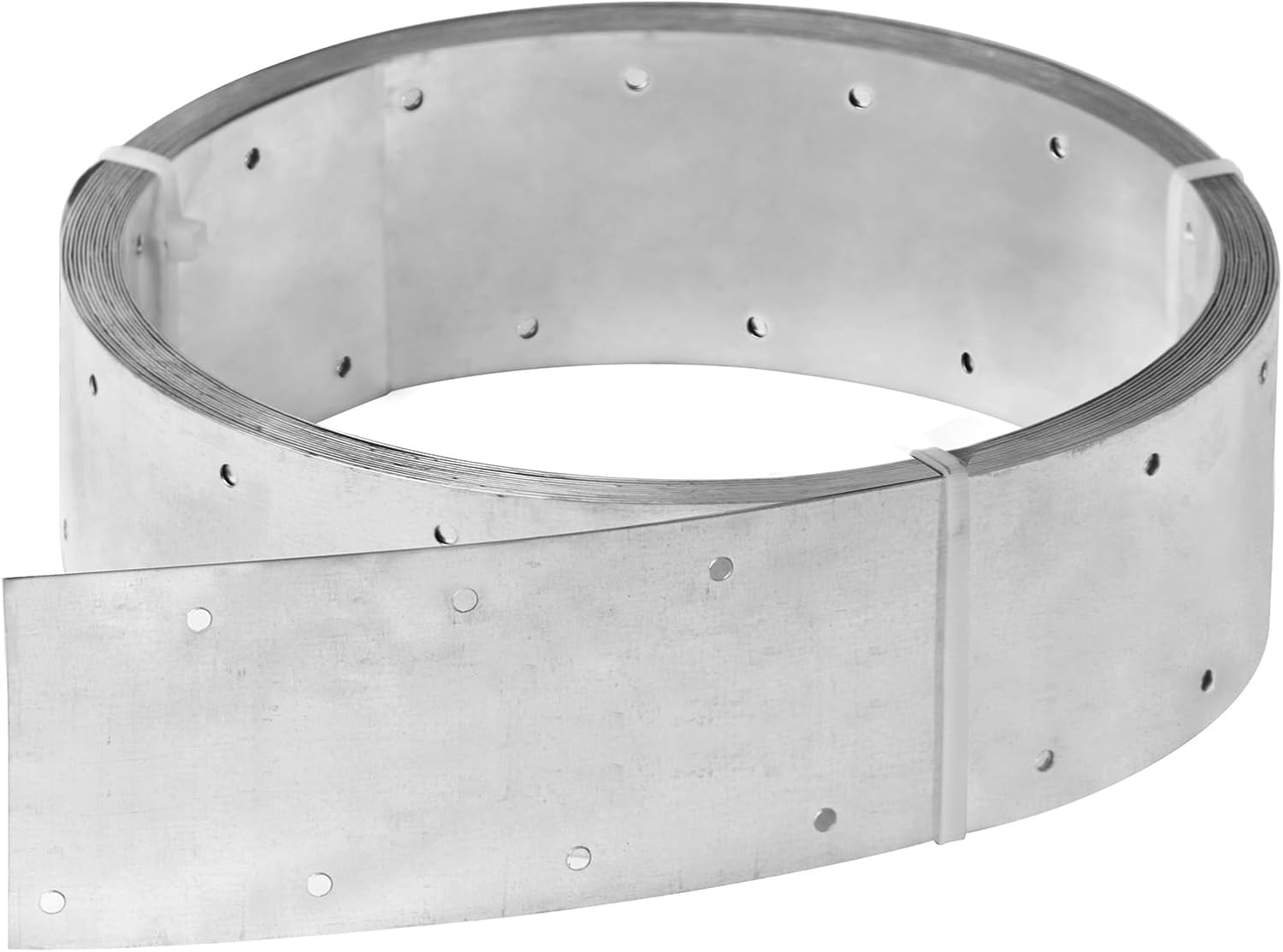 3?" (80mm) Width x 32 ft Length Steel Tension Tie Strapping Coil Strapping Extra Width Commercial Strapping, 27 Gauge Utility Strap for Wall Studs,Bottom of Floor Joists, Shear Wall X-Bracing