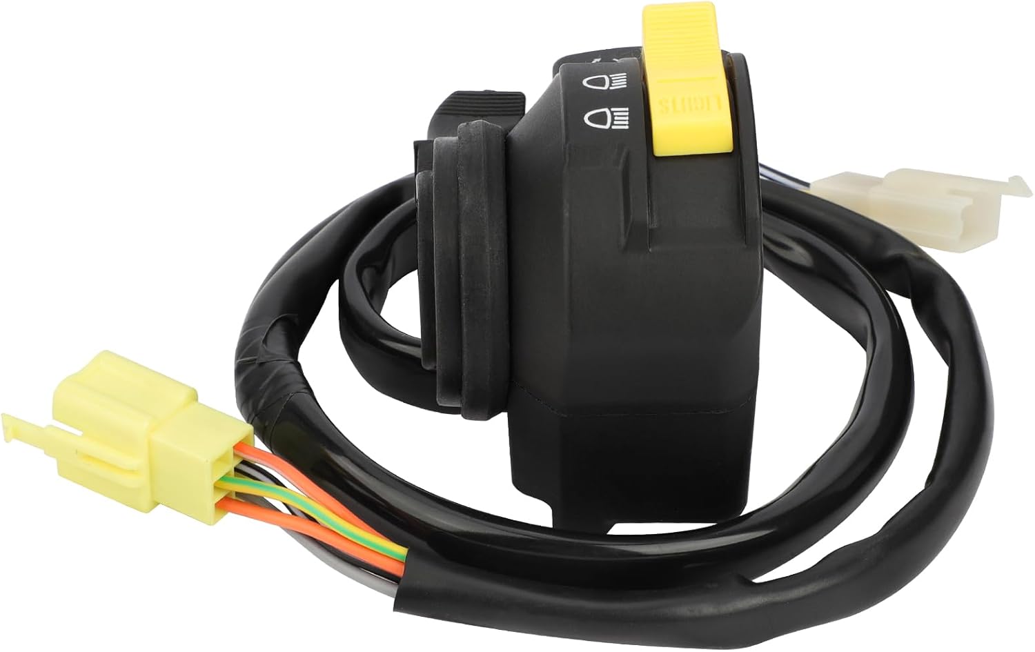 M MATI Left Handlebar Switch Start Stop Kill Headlight for Suzuki LT-F160 LT160 QuadRunner 160 2000-2004 37400-02C12