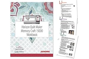 Janome Horizon Quilt Maker MC15000 Workbook- Full Version