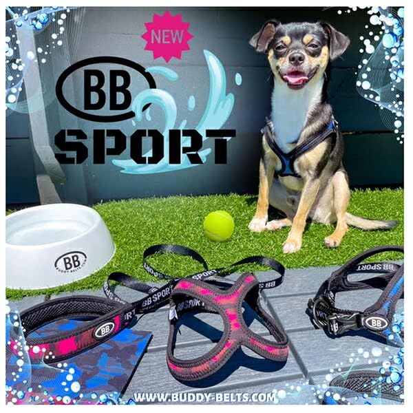Amazon | バディーベルト BBスポーツハーネス 7号ピンクカモ 小型犬