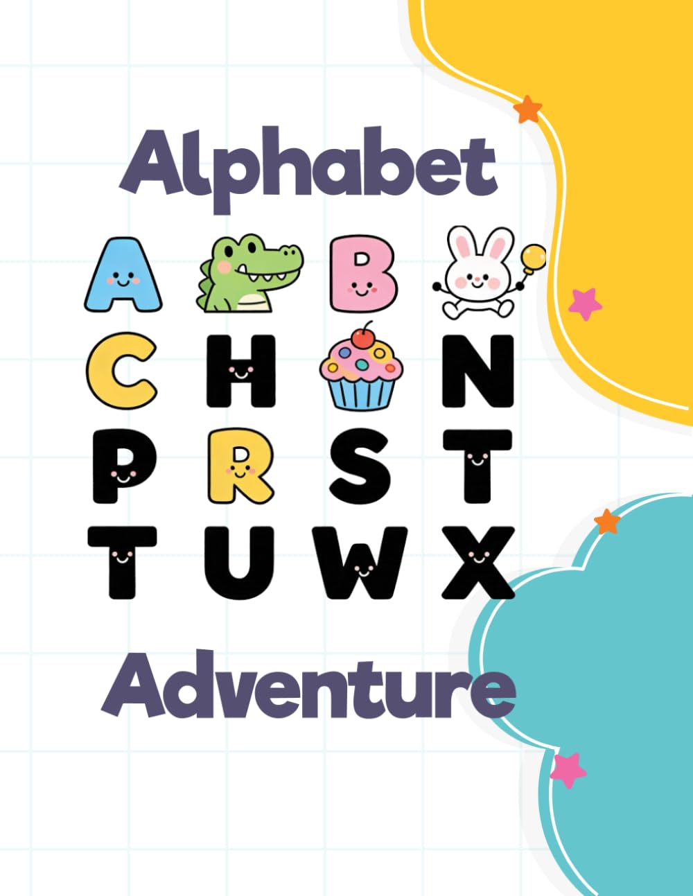 ABC Tracing & Letter Recognition: Tracing uppercase & lowercase letters with object recognition.