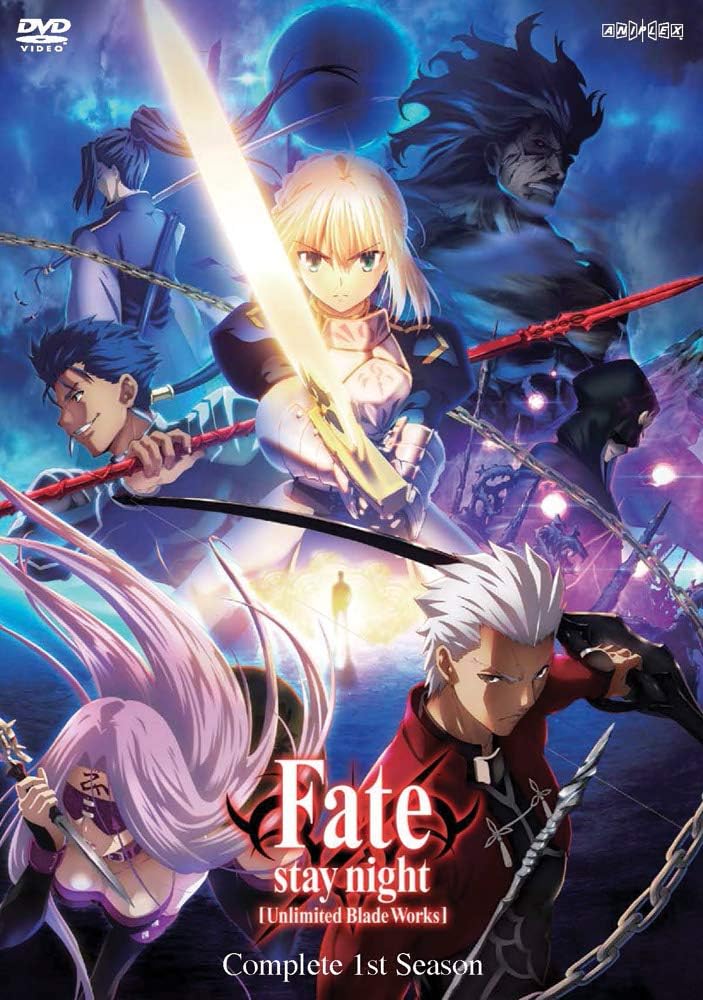 Fate Stay Night Unlimited Blade Works Tv Series Season 1 Dvd Eps 0 12 Amazon Co Uk Dvd Blu Ray