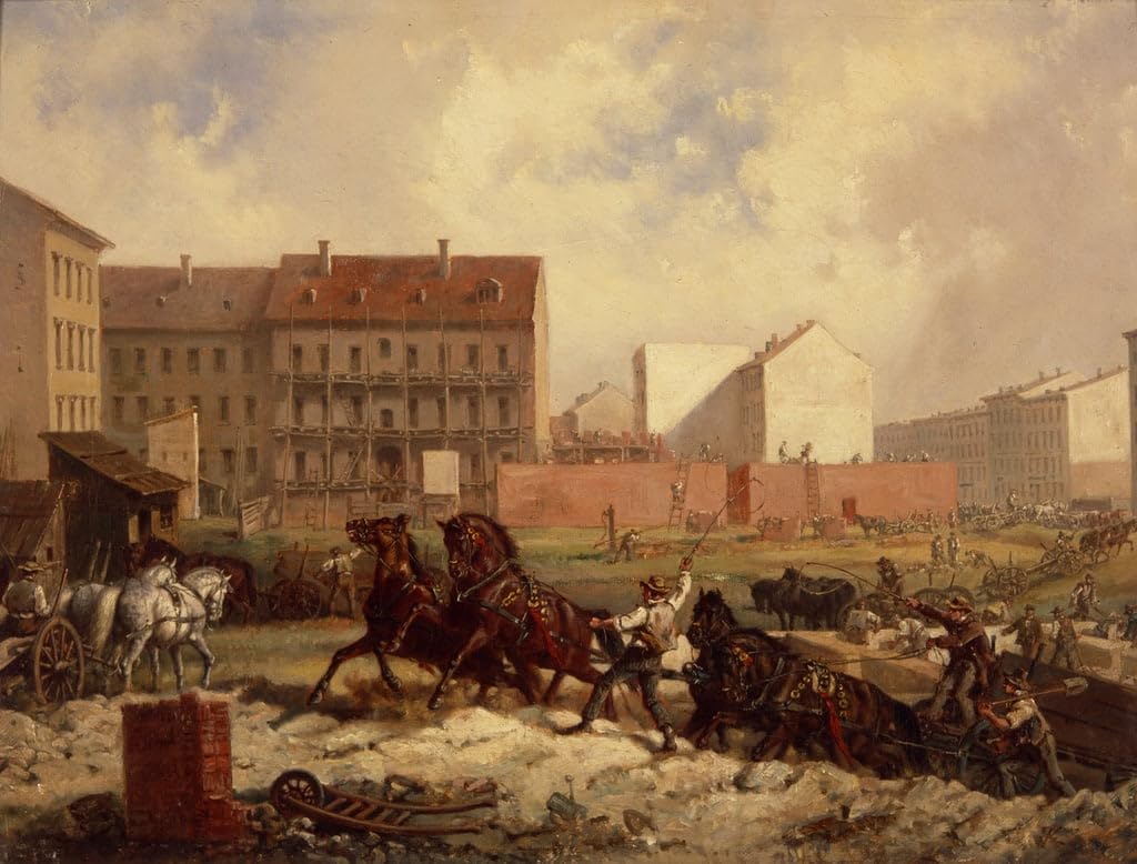 Toile construction de la Grenadierstrasse d'après Friedrich Kaiser - 5