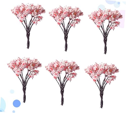 Miniatura 9 de 6 recipientes de vidrio Sakura Decoración Guirnalda Decoración Flor de Cerezo Decoración Artificial Suculenta Decoración de Navidad Decoración de