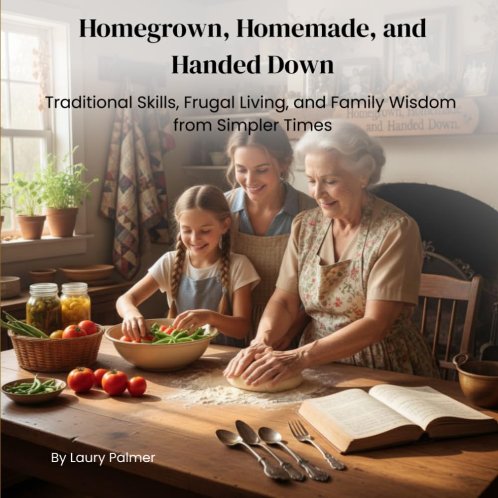 Homegrown, Homemade, and Handed Down: Traditional Skills, Frugal Living, and Family Wisdom from Simpler Times