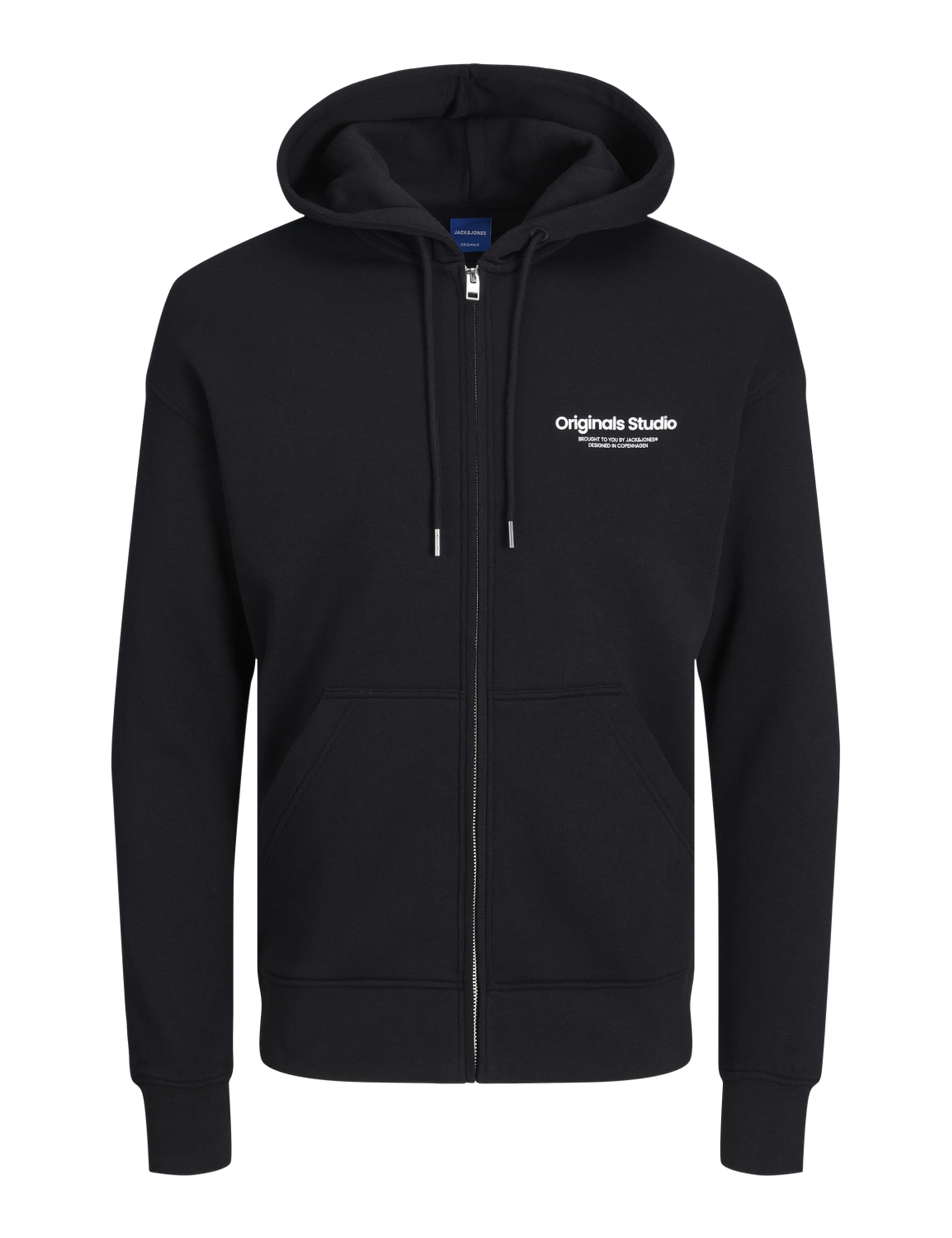 JACK & JONES Male Kapuzenjacke Plus Size Gedruckt Kapuzenjacke