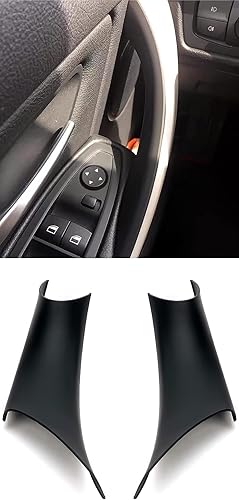 Miniatura 7 de Gelunxin Funda de tirador de puerta para BMW 320, 328, 330, 335, M3 2012-2018 y BMW 428, 435, M4 2014-2017