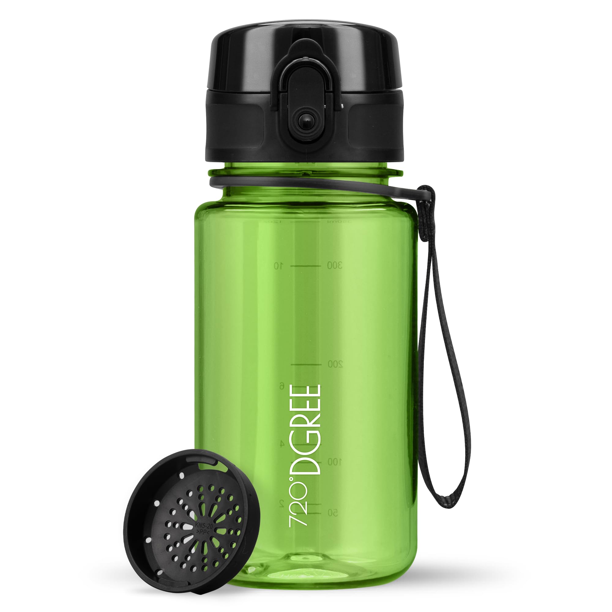 720°DGREE Botella Agua 1 Litro “uberBottle“ - Tamiz-Fruta, softTouch - Sin BPA, Prueba de Fugas, Reutilizable - Cantimplora, Water Bottle ideal para Deporte, Fitness, Gimnasio, Senderismo, Ciclismo — view 222