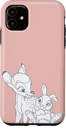 Vista 13 de Funda para iPhone 13 Pro Disney Bambi & Thumper Sketch