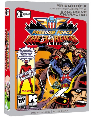 Jeu PC Freedom Force Vs The 3rd Reich – Complet, Très Bon état, PEGI 12