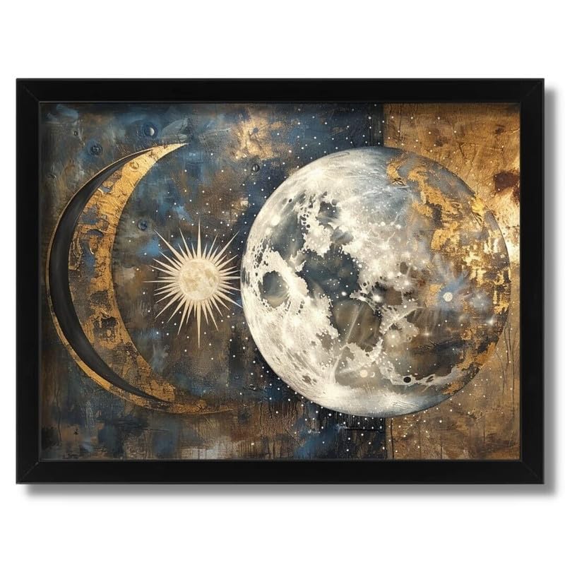 Celestial Wall Art poster grand format pour revitaliser un mur blanc