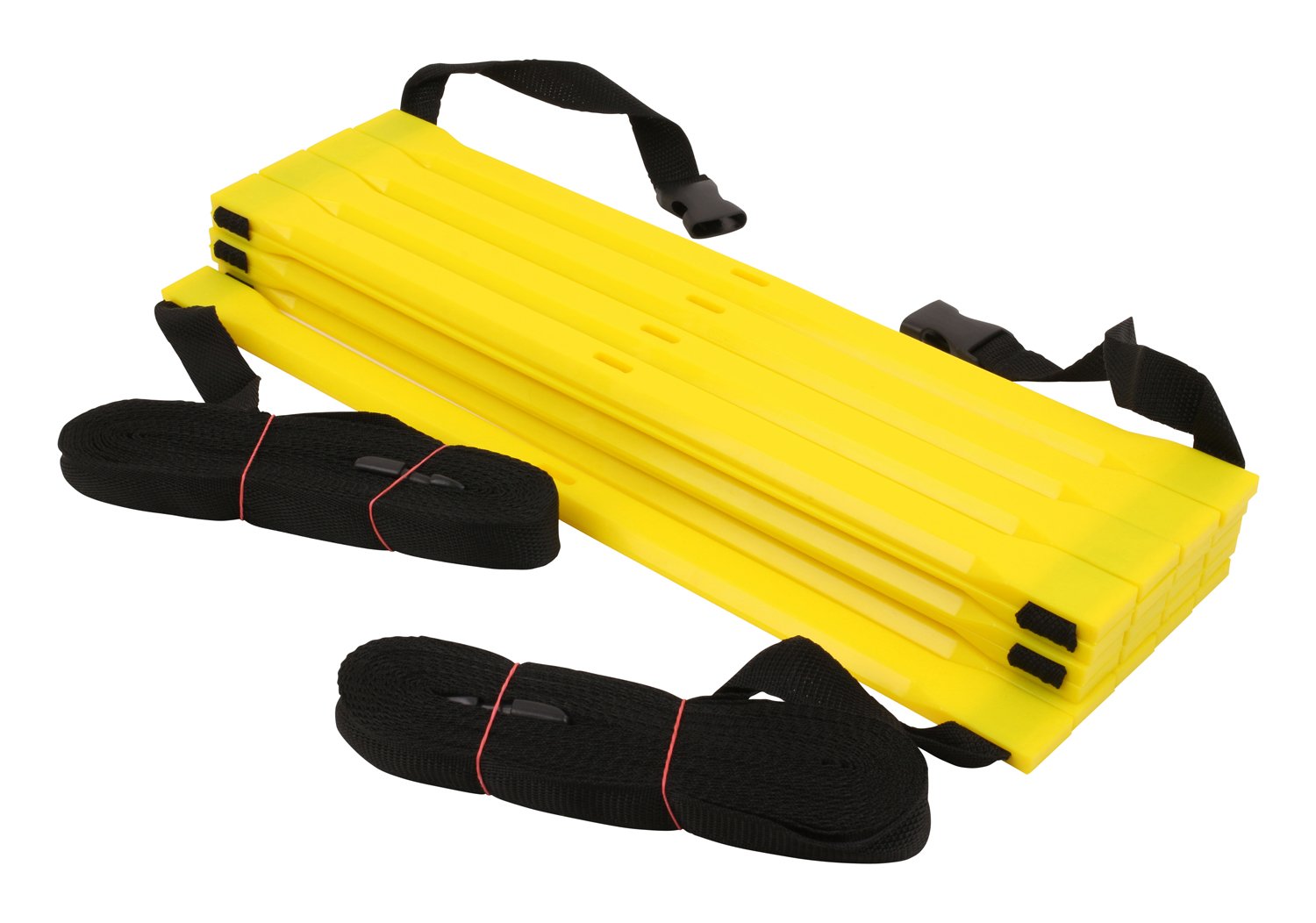 Vinex HAEST - Koordinationsleiter 9m, Agility Leiter mit 21 verstellbaren Sprossen, Trainingsleiter für Fußball, Fitness & Leichtathletik, Agility Trainingsgerät inkl. Tragebeutel