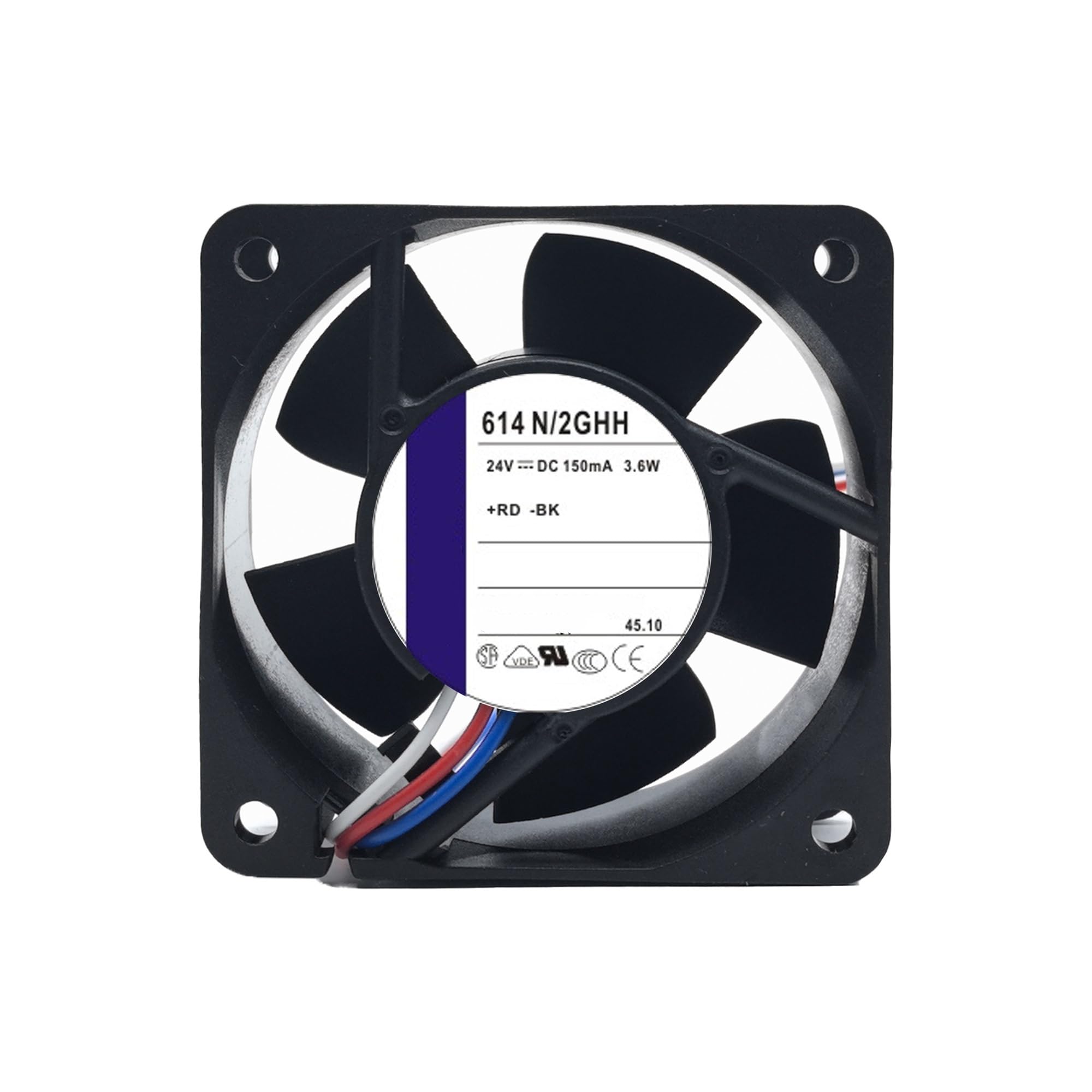 Ventilateur de refroidissement 24V 60mm pour armoire électrique cnc