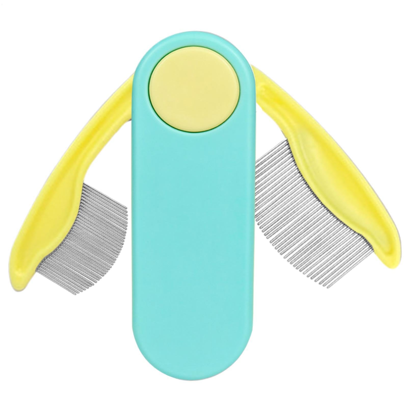 Grooming Comb for Cat Foldable Double-Sided Pet Grooming Brush