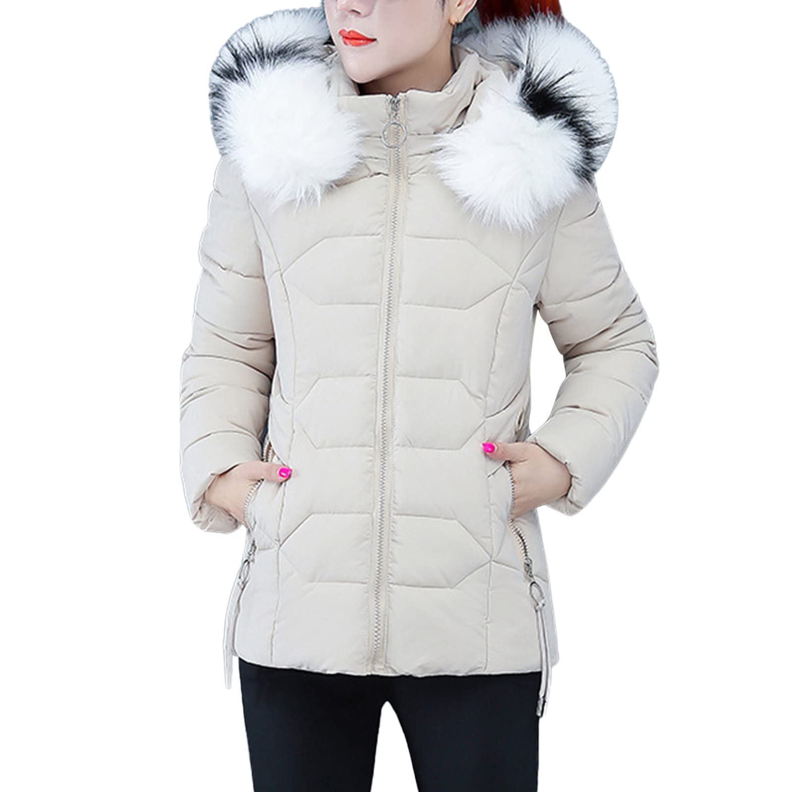 Coat With Coat Jacket 2021 Pockets Jacket Long Winter Quilted