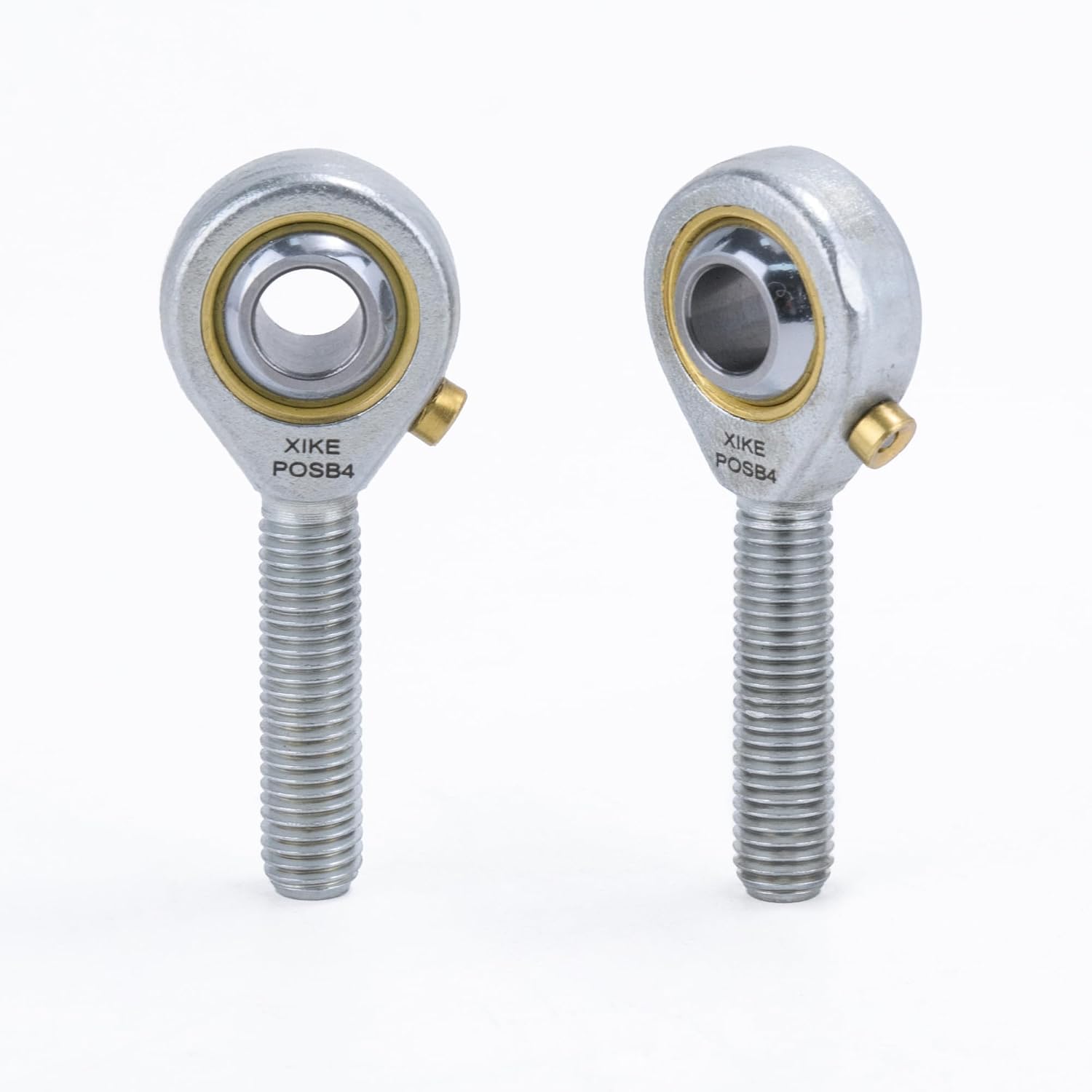 XIKE 1 Pcs POSB12 Joint Rod End Bearings Bore 3/4" Male Thread Right Hand, Fits DIY/3D Printing/Hydraulic Cylinders, CNC/Package/Engineering/Agriculture/Garden Machinery, Motorcycles/Trucks/Cars.