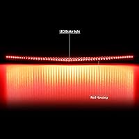 Vista 2 de DNA MOTORING 3BL-CDTS06-LED-RD Luz de freno LED de tercera cola con lente roja [Compatible con Cadillac DTS 06-11]