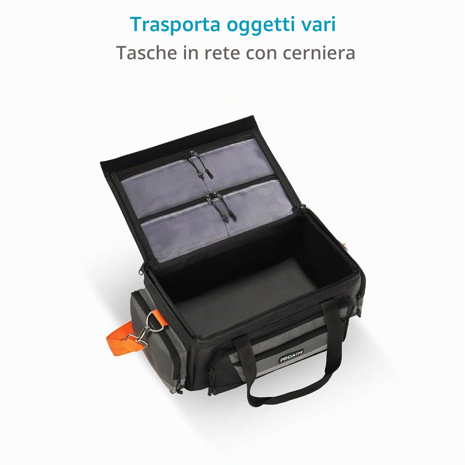PROAIM Cine Cube Borsa Produzione per Videocamera e Attrezzatura Cinema | Organizza fotocamere, obiettivi, utensili e accessori di produzione per fotografi, videomaker e troupe fotocamera