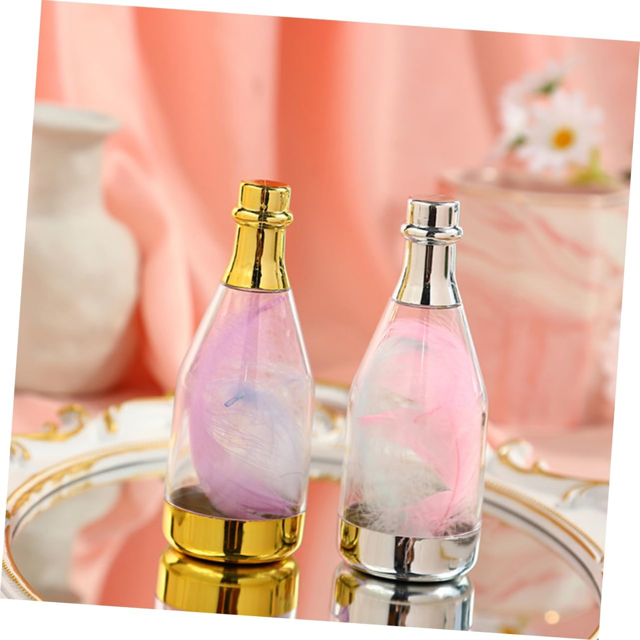 KOMBIUDA 30pcs Miniature Bottle Candy Box Creative Party Favor Container for Weddings Birthdays and Adult Gatherings Decorative and Functional Treat Packaging