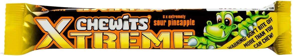 Chewits Extremly Sour Pineapple 34G