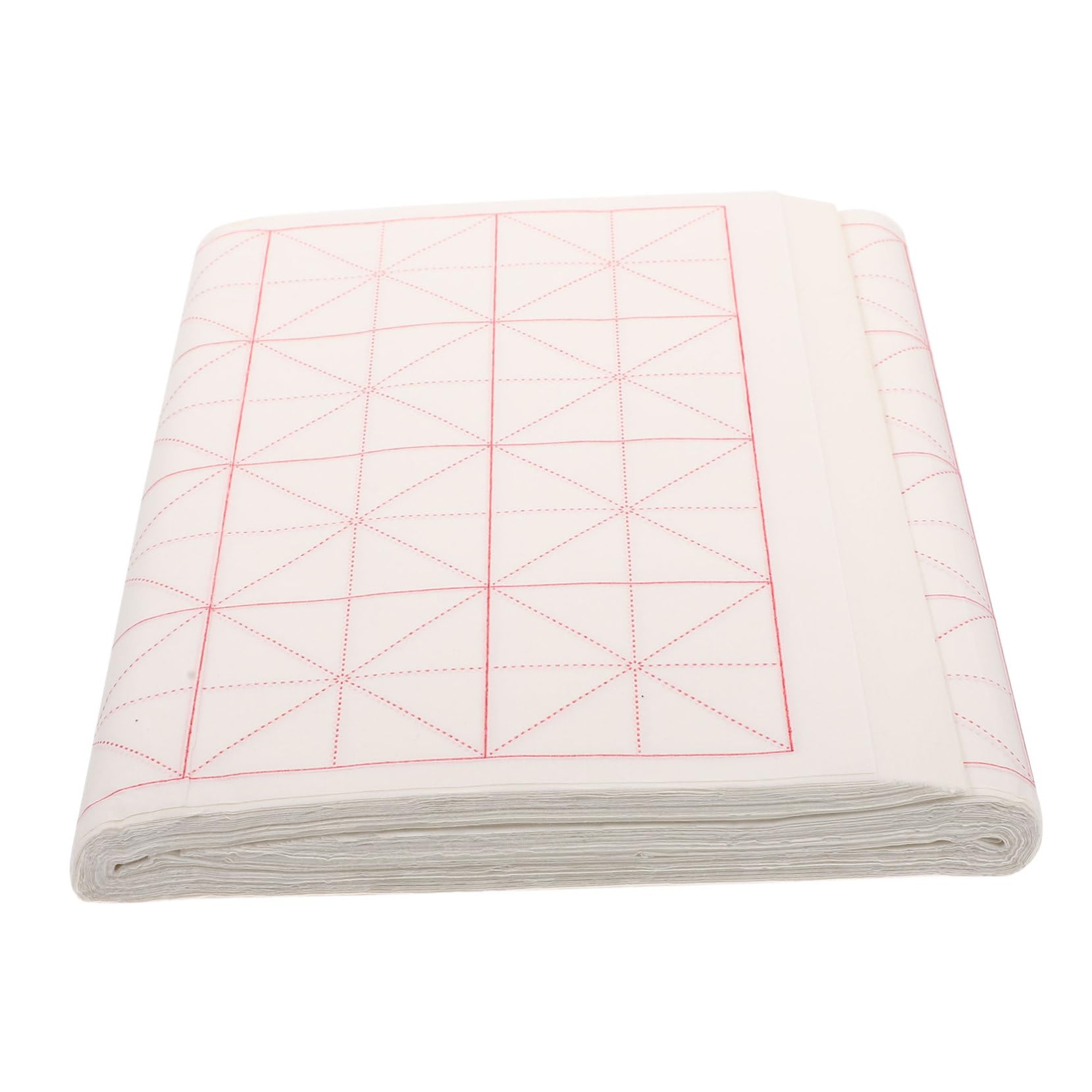 Papier de Calligraphie Chinoise Blanc SHINEOFI 100pcs Grille de Riz