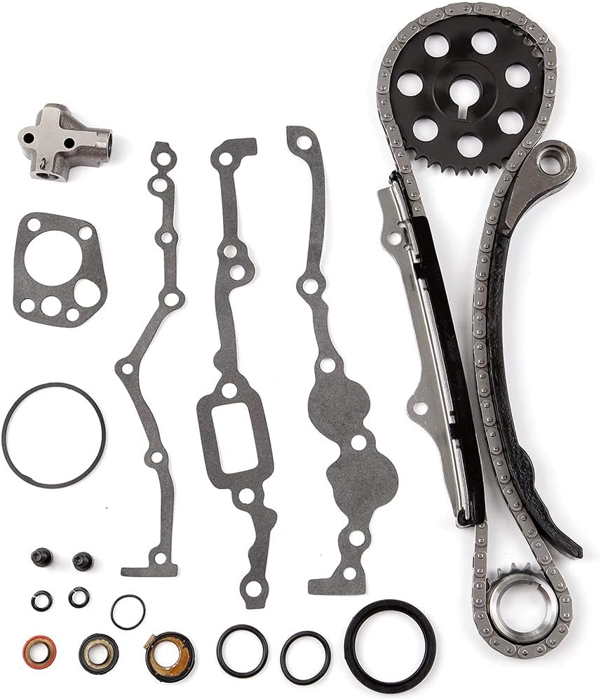 ASAPE Premium Timing Chain Kit Fit for 1989-1990 for Nissan 240SX 1990-1994 for Nissan D21 1990 for Nissan Axxess