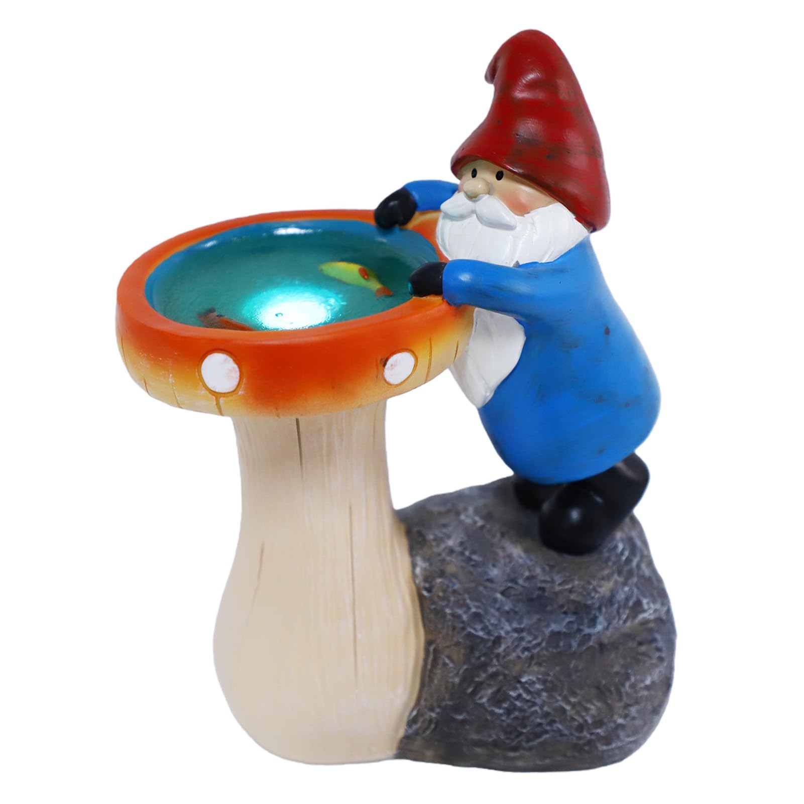 Asixxsix Gnomi da Giardino Solari Illuminano Statue da Esterno
