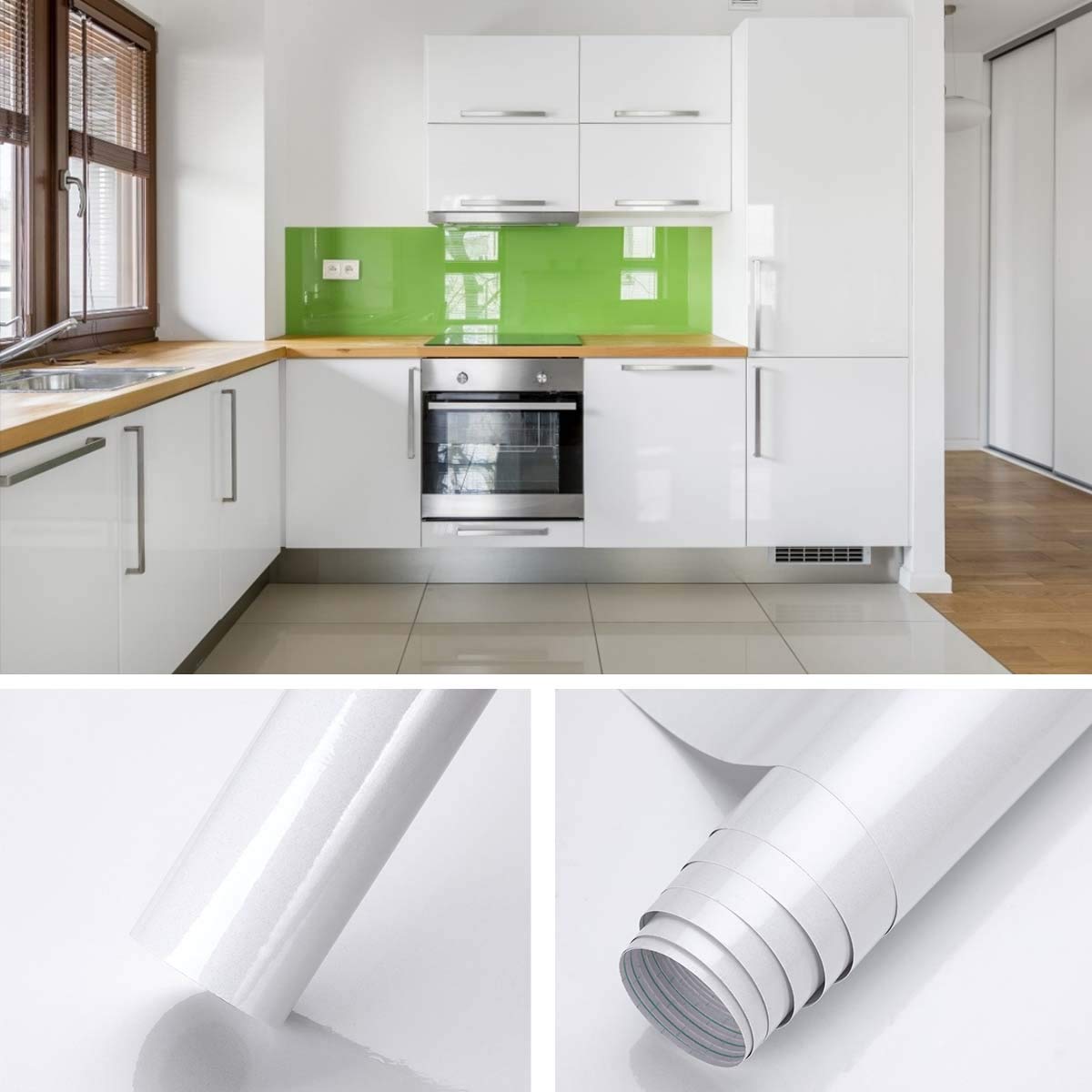 KINLO furniture film made of high quality PVC kitchen film adhesive