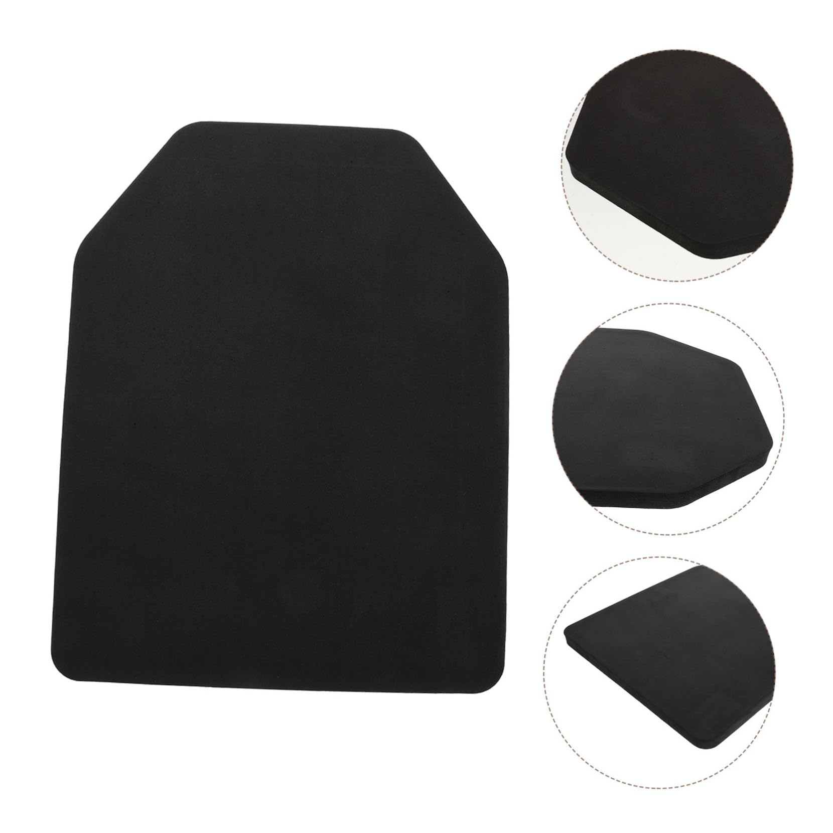 ifundom 2 Pezzi Protezione Gilet Tattico in EVA Imbottitura Leggera e Resistente per Boxe e Piastra Ammortizzante Rimovibile per Comfort e Portabilità