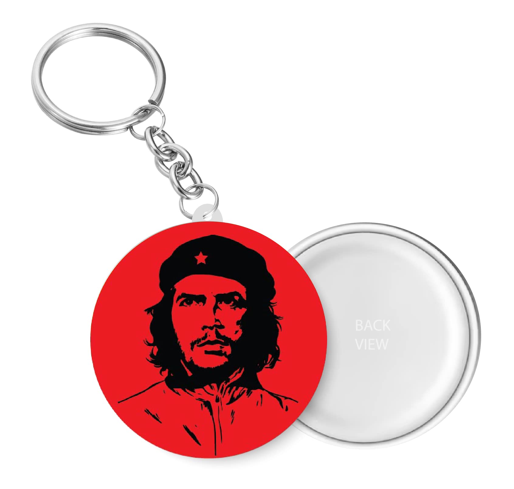 Che Guevara Key Chain (Plastic, Multicolor, 44mm)-image-19