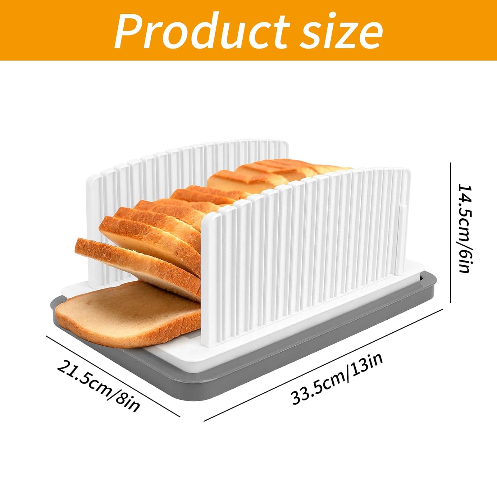 TRANCHEUSE À PAIN, Trancheuse à Pain Pliable, Trancheuse à Sandwich, Machin8351 EUR 13,19
