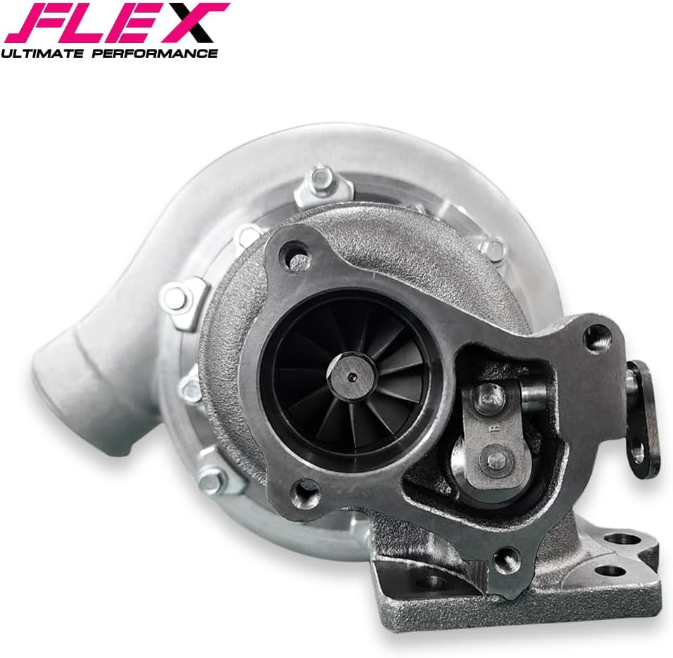 Turbocharger FLEX PRO F88 52.5-52.5 F55 flange is ideal for enthusiasts who demand power and want to showcase the large, aggressive look of its big front cover. made in Thailand