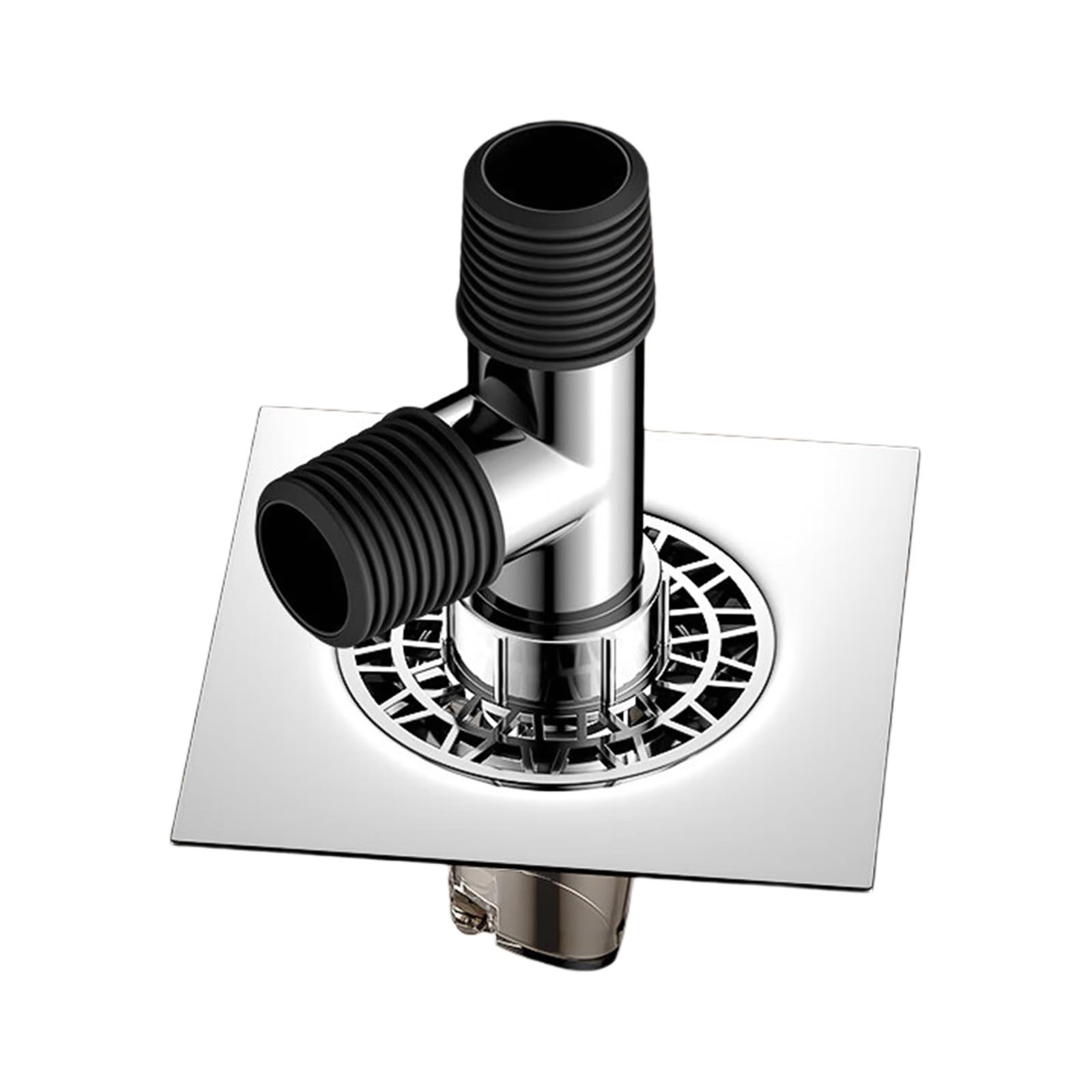Washing Machine Floor Drain Adapter Bathroom Pipe Sewer Connector Joint Universals Sewer Pipe Connector Easily to Instal Washing Machine Drain Hose AntiOverflow Sealed Joint