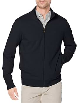 Amazon.com: Amazon Essentials Men's Zip Up Sweatshirt