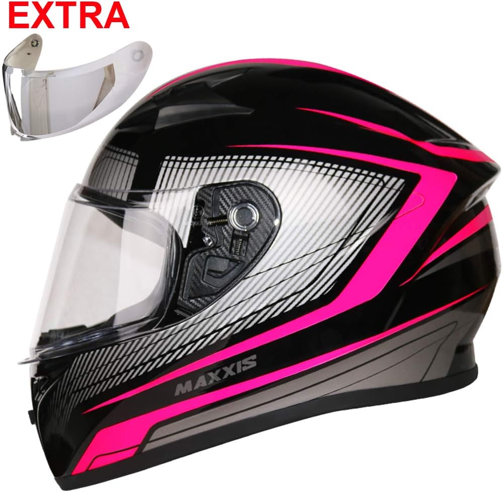 casco a specchio per scooter