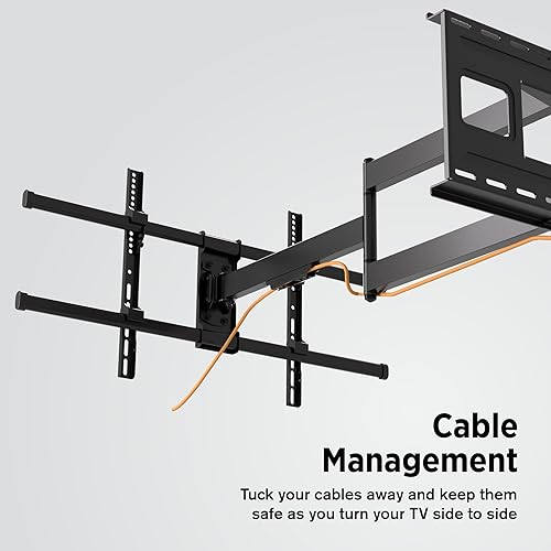 Miniatura 6 de ProMounts Soporte de pared para TV articuladode movimiento completo con brazo largo extensible de 40 pulgadas para televisores LED de 32 a 80