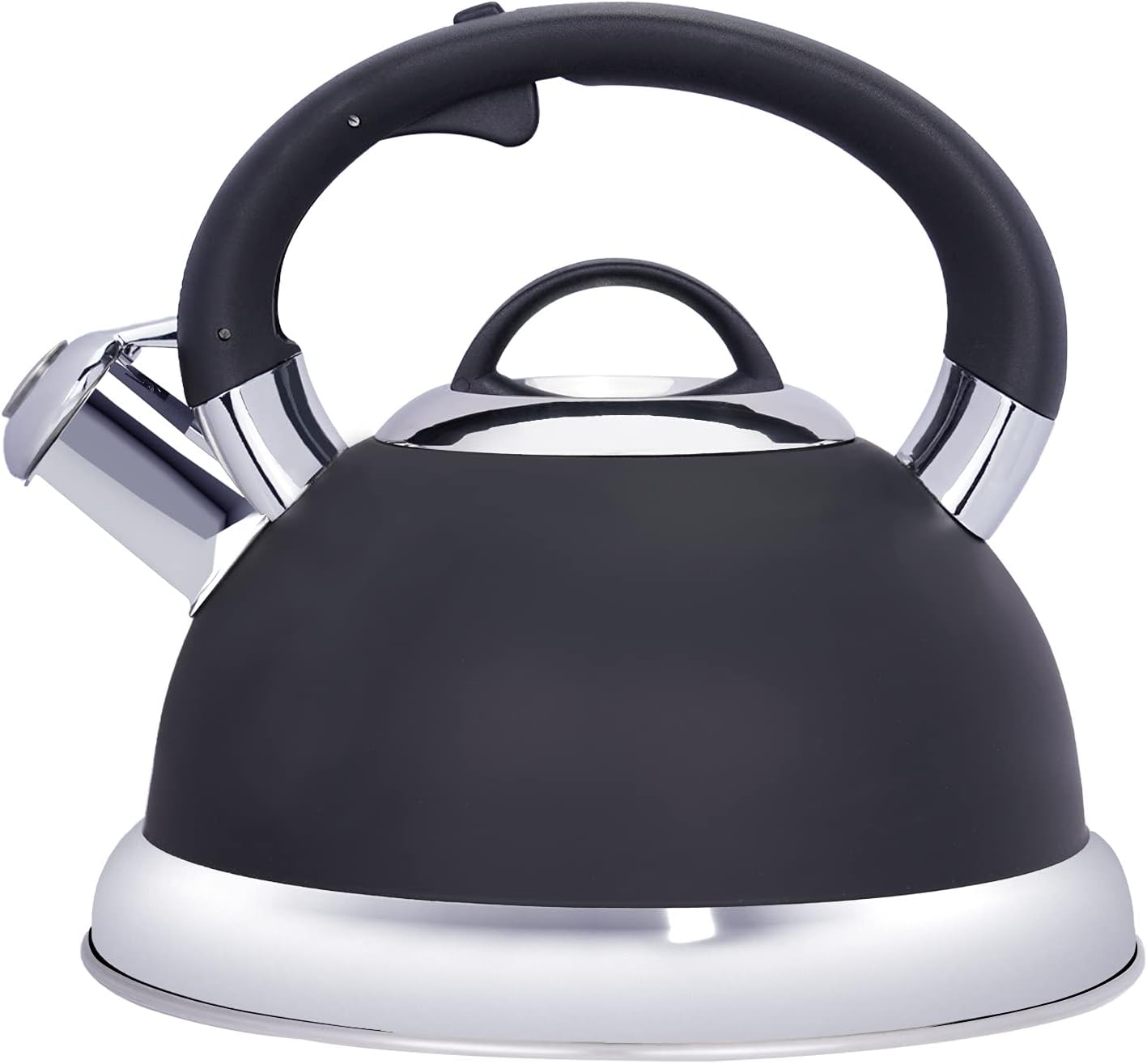2.5 Quart Manufacturer OFFicial shop Whistling Tea Kettle Pot Top Stove overseas for Food Grade