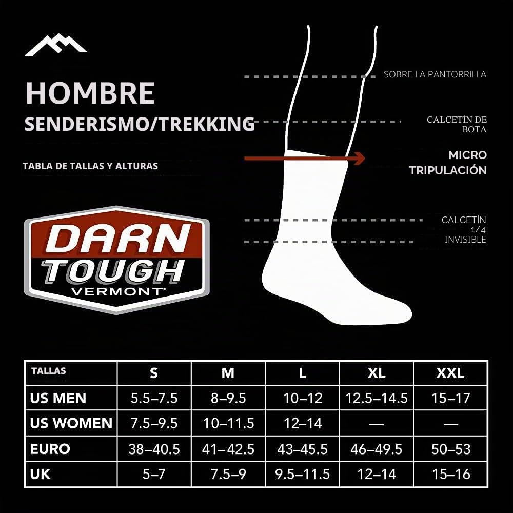 Darn Tough 1405 Calcetines Hombre